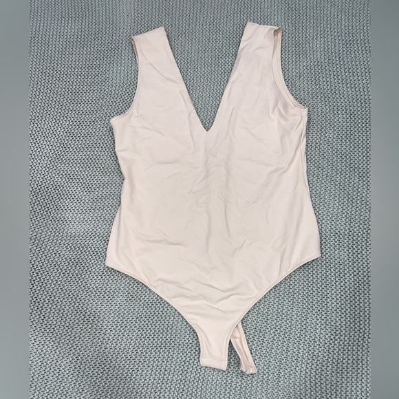 LIKE NEW Free People Body Suit Light Pink - Picture 1 of 3